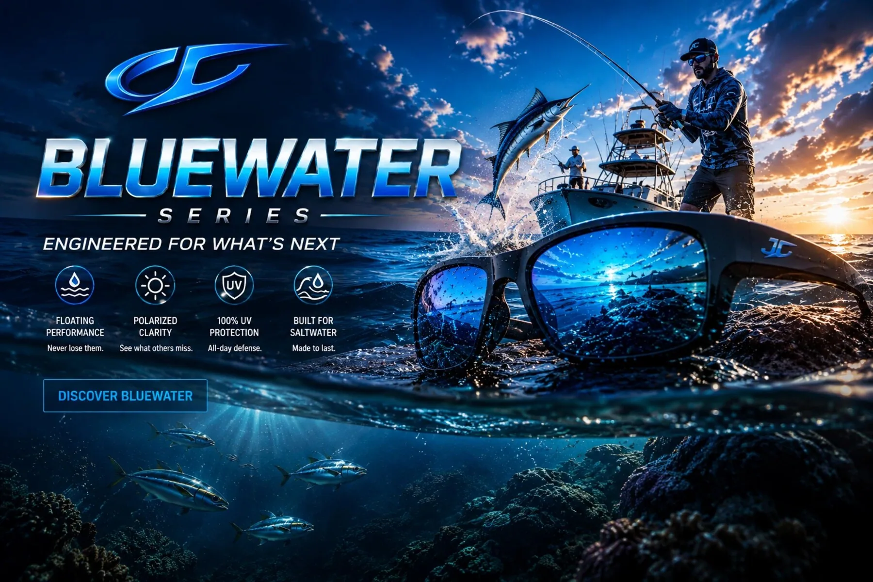JCS Bluewater Series — engineered for what's next